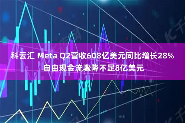 科云汇 Meta Q2营收608亿美元同比增长28% 自由现金流骤降不足8亿美元